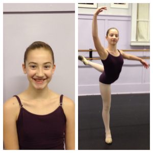 FVAD student Elle is training at the Royal Winnipeg Ballet School's summer program