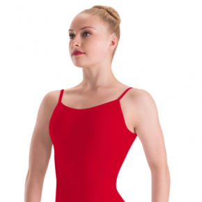 Bright red leotard for FVAD Contemporary Ballet 2019-20