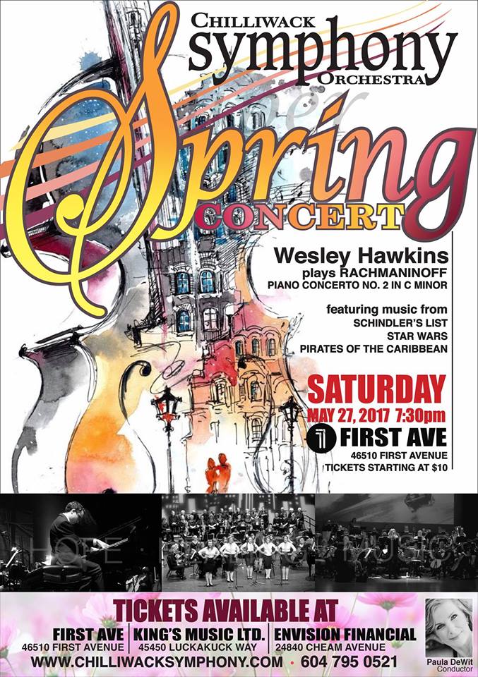 CSO Spring Concert 2017 Poster