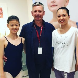FVAD Japanese students at Alberta Ballet School
